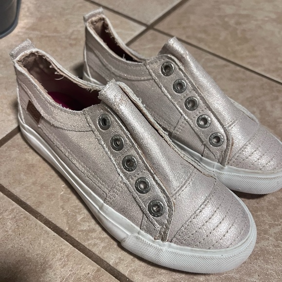 Blowfish Metallic Slip-On Sneakers - Picture 1 of 5